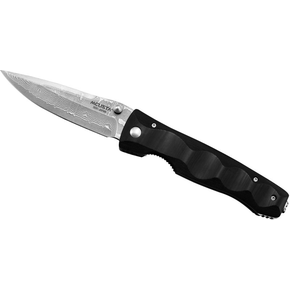 Skládací nůž, 8,5 cm | MCUSTA, Elite Black Micarta Damascus
