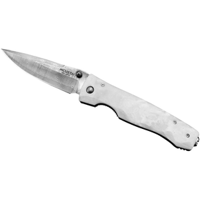 Skládací nůž, 8,5 cm | MCUSTA, Elite Corian Damascus