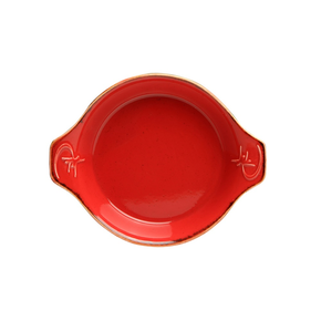 Zapékací miska z porcelánu, Ø 17 cm, červená | PORLAND, Seasons Magma