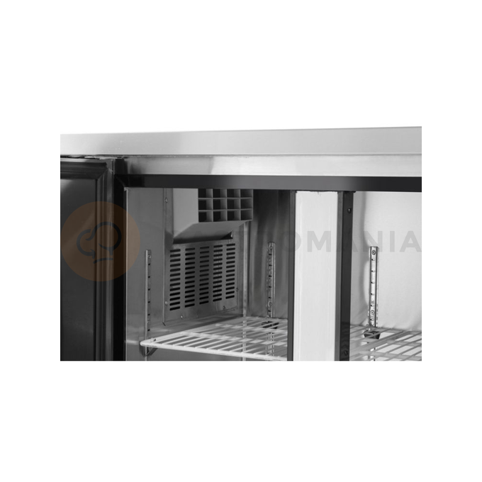 2-dveřový chladící stůl s bočním agregátem 1200x600x850 mm | HENDI, Kitchen Line