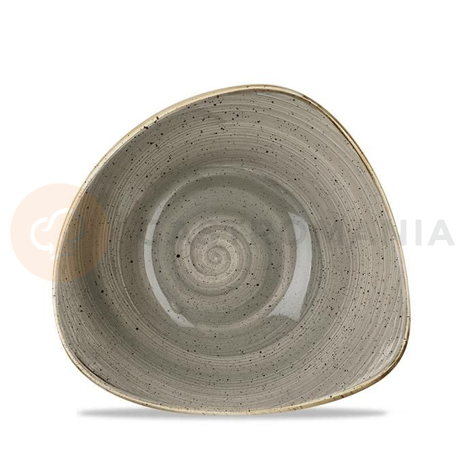 Mísa trojúhelníková 600ml | CHURCHILL, Peppercorn Grey
