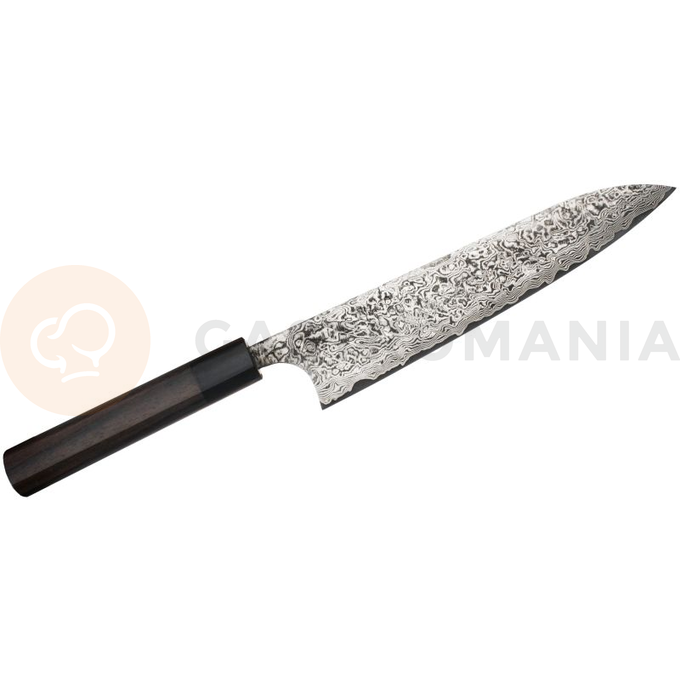 Ručně kovaný nůž pro šéfkuchaře, 21 cm, R-2 | TAKESHI SAJI, H-R2D-CH-210RW