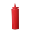 Červený zásobník na omáčky 0,7 l | HENDI, Kitchen Line