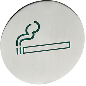Informační štítek - &quot;kuřáci&quot;, pr. 160 mm | HENDI, 663820