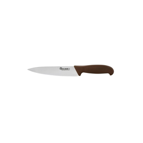 Nóż kucharski HACCP 24 cm, brązowy | HENDI, 842799