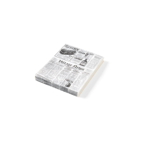 Pergamenový papír s novinovým potiskem 25x35 cm | HENDI, 678107