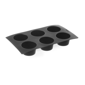 Silikonová forma 6 x Muffins Ø 69x40 mm | HENDI, 677209