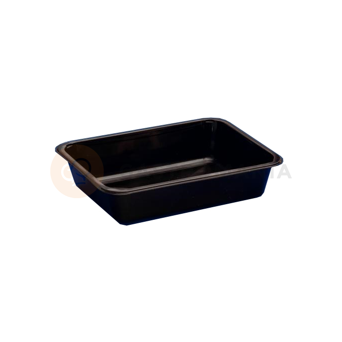 Černý, 1 - komorový box, vhodný k zatavení, 227x178x45 mm, 320 ks, hladký | CHEFFY, Matipack MAP DC