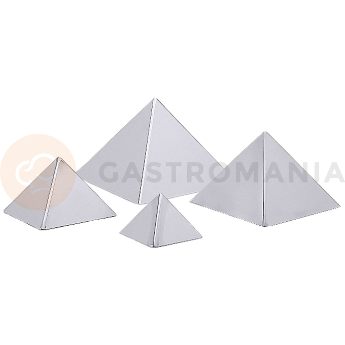 Foremka nierdzewna, piramida 0,05 l | CONTACTO, 875/060