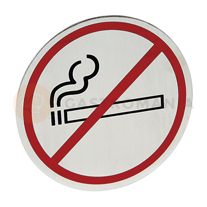 Informační štítek - &quot;zákaz kouření&quot;, pr. 160 mm | HENDI, 663806