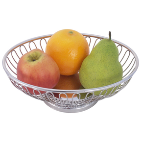 Košík na pečivo nebo ovoce, oválný 200x150x60 mm | CONTACTO, 2072/200