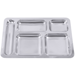 Tác pětidílný z nerezové oceli 410x285x25 mm | CONTACTO, 6610/005