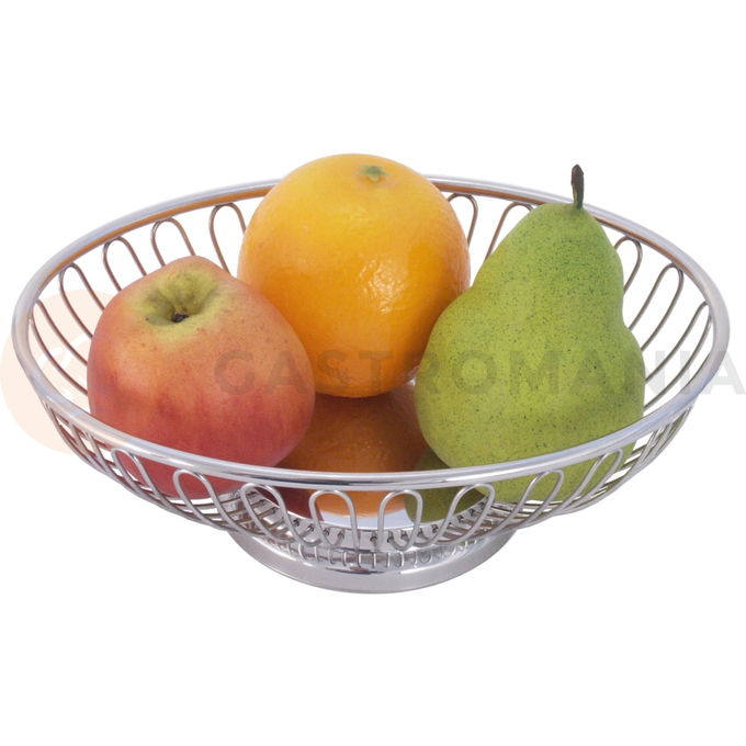 Košík na pečivo nebo ovoce, oválný 290x190x85 mm | CONTACTO, 2072/290