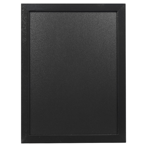 Tabulka menu v dřevěném rámu v černé barvě 600x400 mm | CONTACTO, 7680/060
