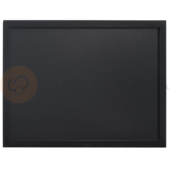 Tabulka menu v dřevěném rámu v černé barvě 800x600 mm | CONTACTO, 7680/080