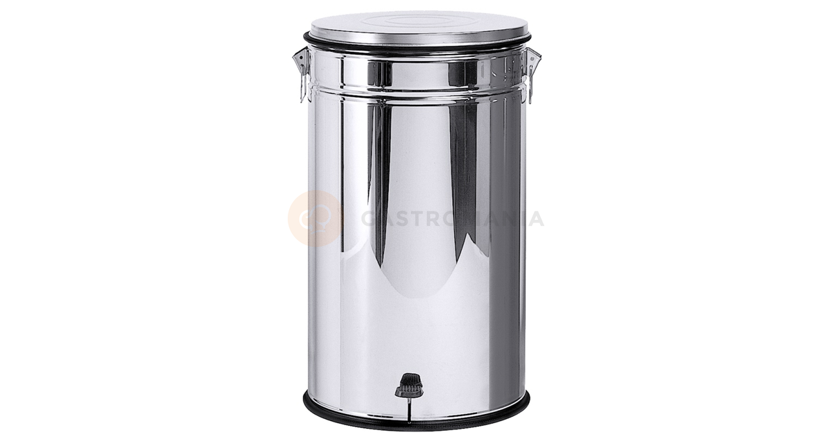 Odpadkový koš s výklopným víkem 80 l | CONTACTO, 626/080