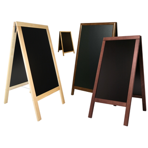 Dřevěná tabule na menu, přírodní barva 750x1350 mm | CONTACTO, 7695/121