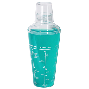 Shaker z akrylu na koktejl 0,5 l | CONTACTO, 6785/075