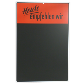 Tabule &quot;Heute empfehlen wir&quot; 750x500 mm | CONTACTO, 7688/750