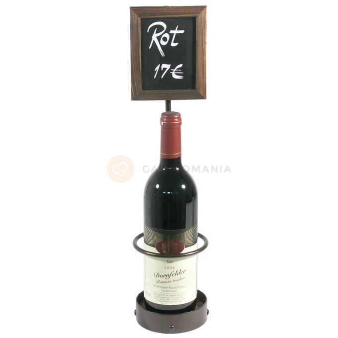 Držák na víno 110x110x450 mm | CONTACTO, 2382/001