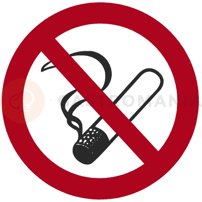 Informační štítek &quot;zákaz kouření&quot; Ø 200 mm | CONTACTO, 7675/022