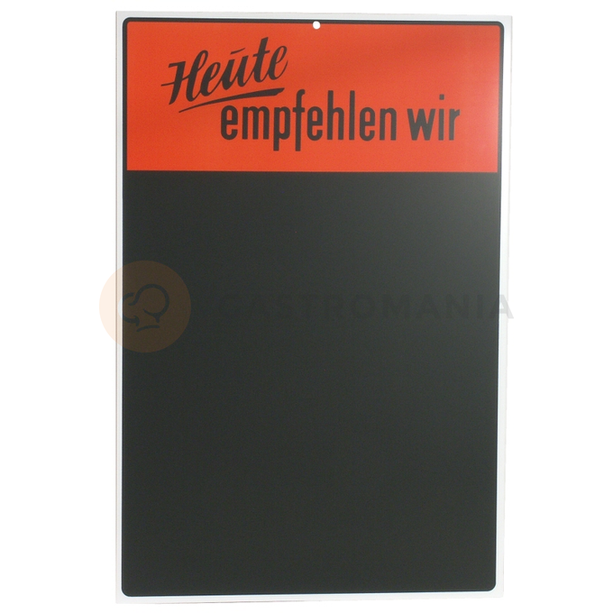 Tabule &quot;Heute empfehlen wir&quot; 750x500 mm | CONTACTO, 7688/750
