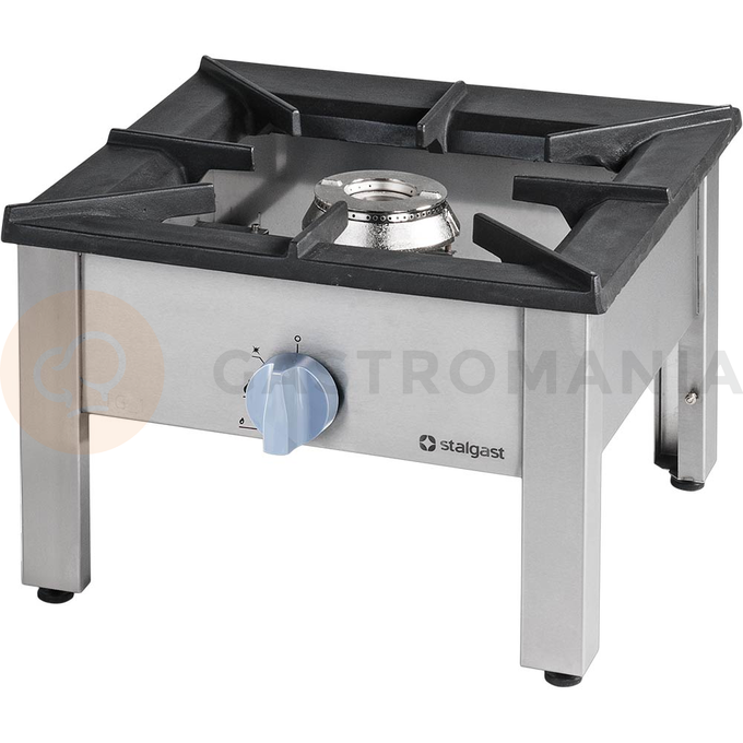 Taboret gazowy, pojedynczy 9 kW - propan-butan | STALGAST, Top Line