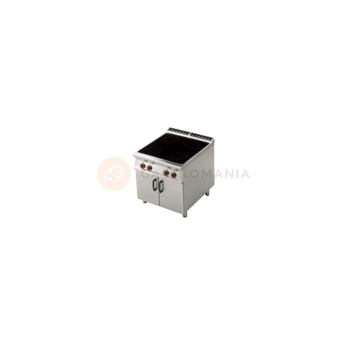 Sporák elektrický s indukčním ohřevem a skříňkou | RM GASTRO, PCI 98 ET