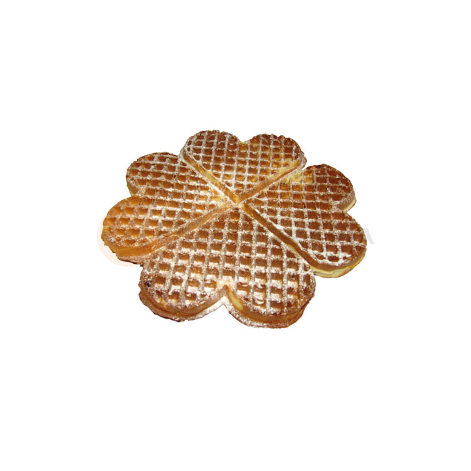 Forma na těsto na vafle - Heart Waffle Ø 190 mm | NEUMARKER, 31-40758