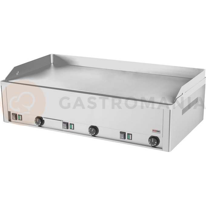 Grilovací deska chromovaná hladká elektrická 990x540x220 mm, 9kW | RED FOX, FTHC-90E