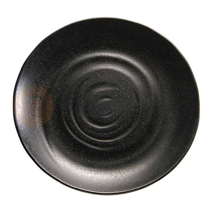 Tác černý Ø 280 mm, melamin | APS, Zen