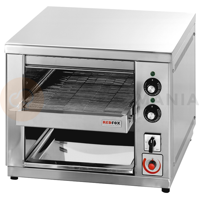 Toaster prubežný s regulací 490x540x400 mm, 3,2kW | RED FOX, TN-30plus