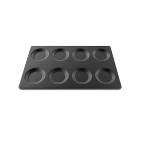 Hliníkový plech na 8 vajec s nepřilnavým povrchem | UNOX, EGGS 8x1