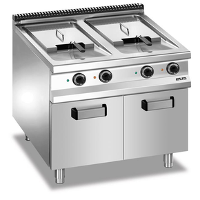 Elektrická fritéza na skříňce - 18 l + 18 l, Magistra Plus 900 | MBM, MFRE98A