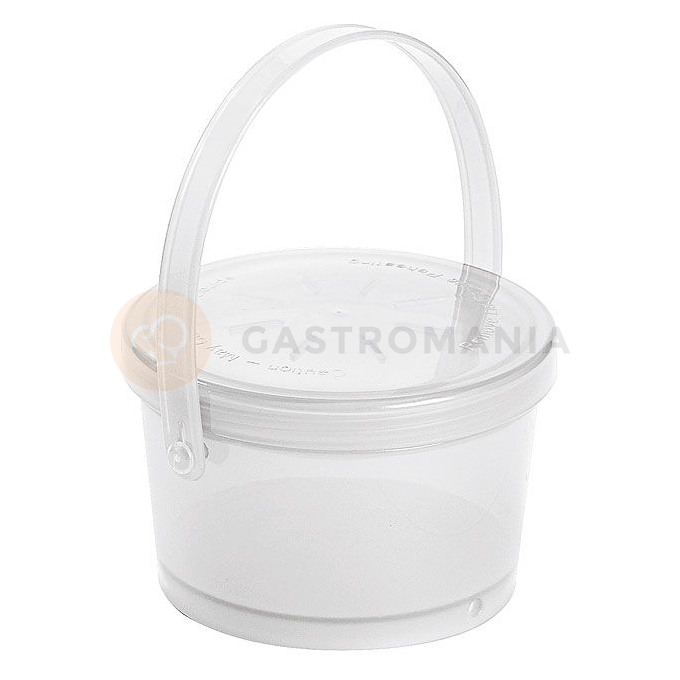 Opakovaně použitelný box na polévku, bílý | CONTACTO, 1106/350