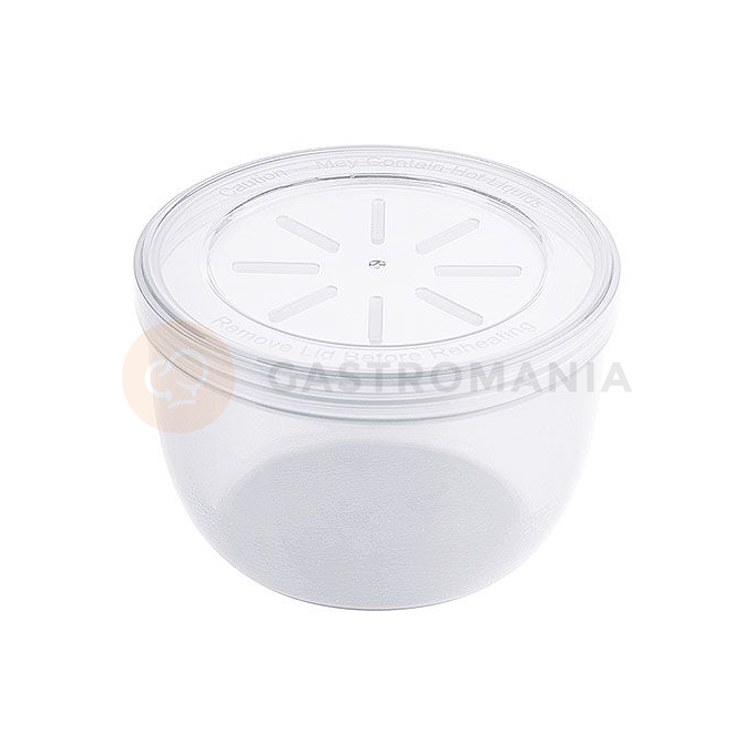 Opakovaně použitelný box na polévku, bílý | CONTACTO, 1109/470
