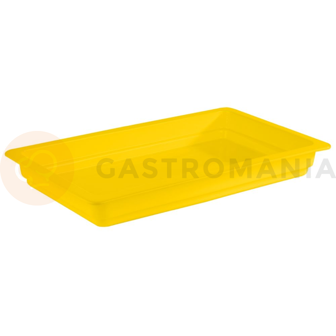 Porcelánová gastronádoba GN 1/1, 60 mm, žlutá | APS, 82270