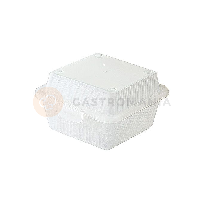 Opakovaně použitelný box na hamburgery, bílý | CONTACTO, 1105/120