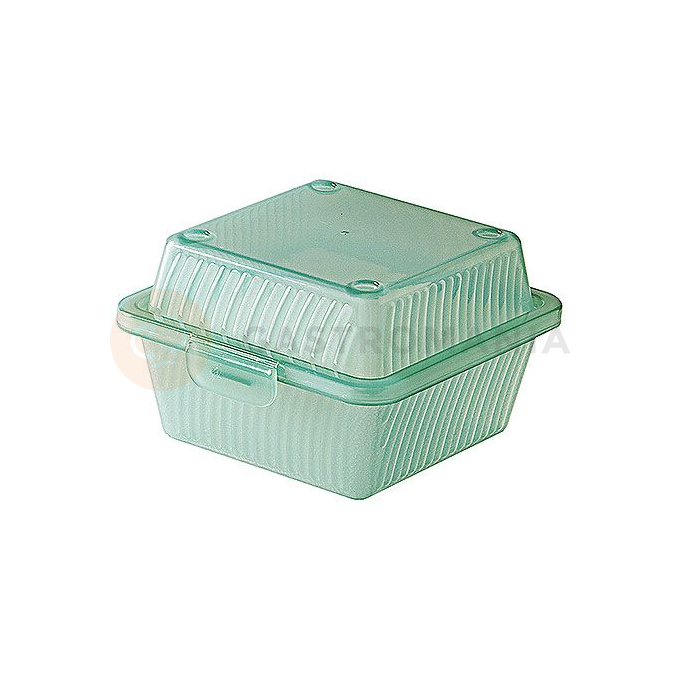 Opakovaně použitelný box na hamburgery, zelený | CONTACTO, 1105/126