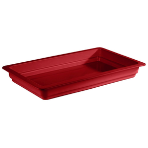 Porcelánová gastronádoba GN 1/3, 60 mm, červená | APS, 82280