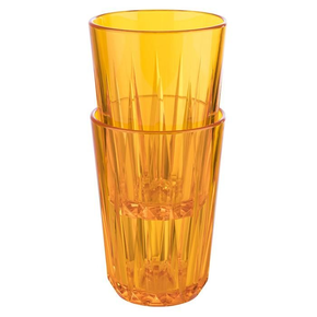 Sklenice z oranžového tritanu s objemem 0,3 l | APS, Crystal