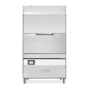 Myčka na nádobí pro hrnce, nádoby a termosy 725x850 mm s dávkovačem mycího prostředku, s vypouštěcím čerpadlem | DIHR, LP3-S-PLUS-PS-DDE