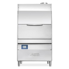 Myčka na nádobí pro silně znečištěné kuchyňské náčiní s rekuperací tepla, s košem s prům. 850 mm | DIHR, GRANULES-1000-TR-PLUS