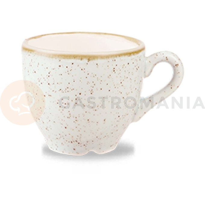 Šálek espresso 90 ml | CHURCHILL, Stonecast Barley White
