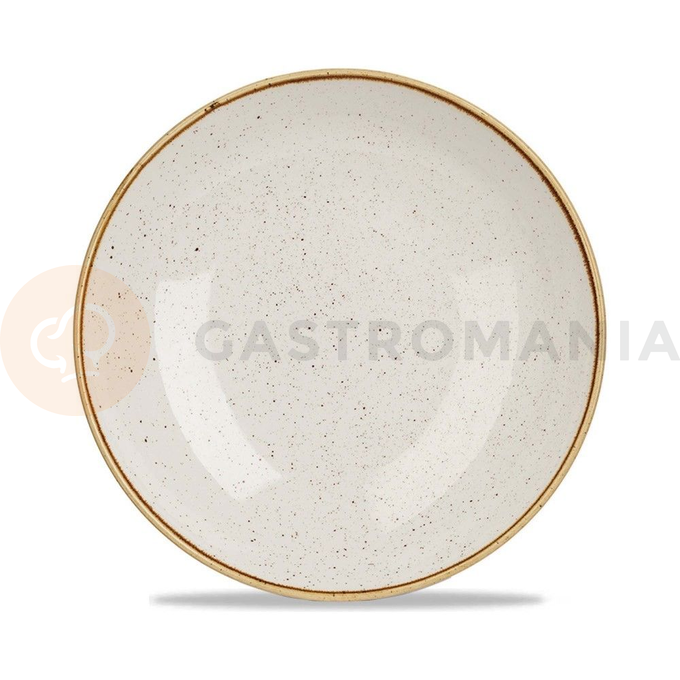 Miska coupe 248 mm | CHURCHILL, Stonecast Barley White