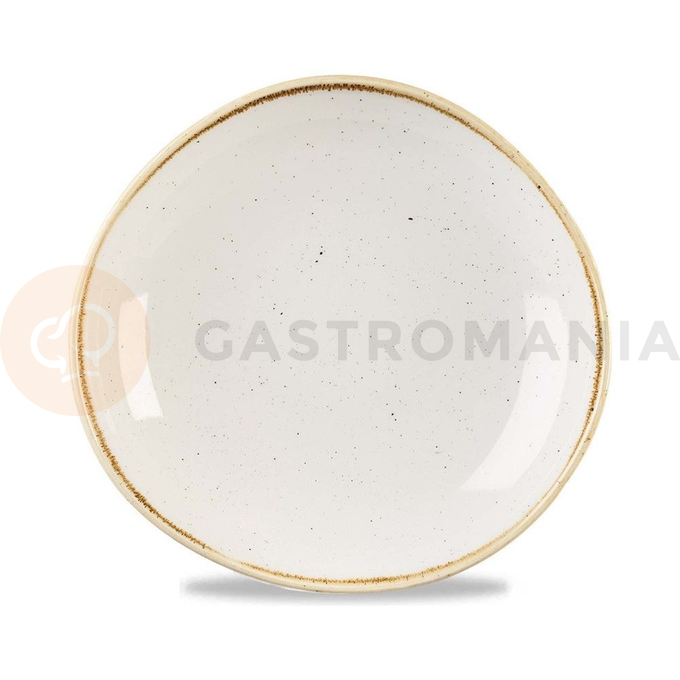 Miska s nepravidelným tvarem 253 mm | CHURCHILL, Stonecast Barley White
