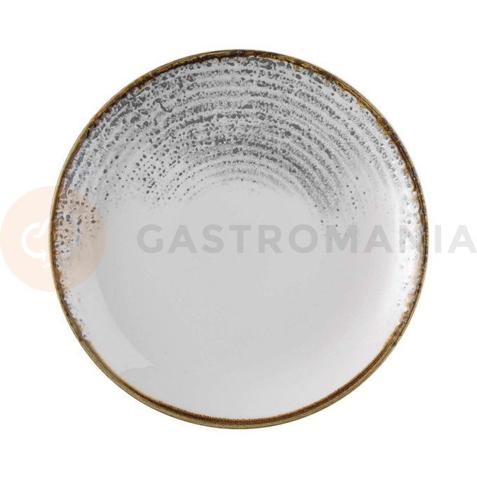 Plytký talíř 165 mm | CHURCHILL, Homespun Accents Jasper Grey