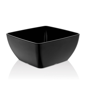 Melaminová čtvercová miska, černá, 125x125x(h)65 mm | FINE DINE, 779583