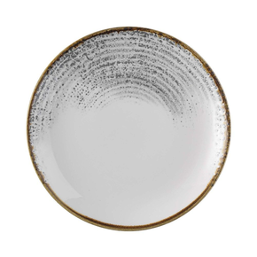 Plytký talíř 165 mm | CHURCHILL, Homespun Accents Jasper Grey