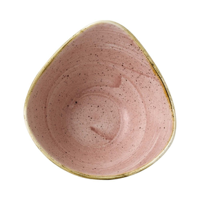 Talíř trojúhelníkový 153 mm, 260 ml | CHURCHILL, Stonecast Petal Pink